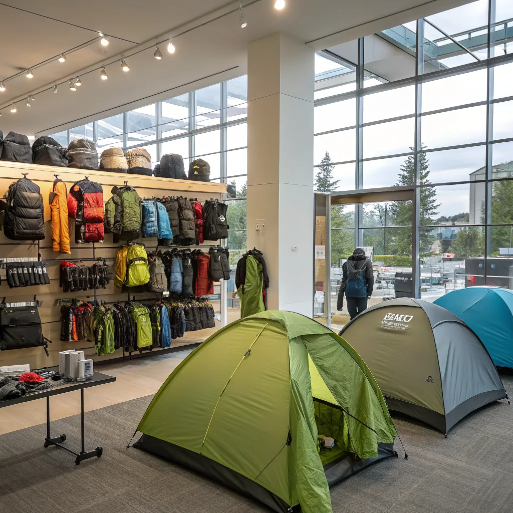 Olympus Outdoor Gear Showroom