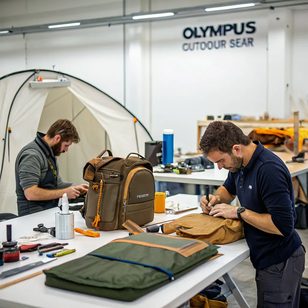 Olympus Outdoor Gear workshop craftsmanship